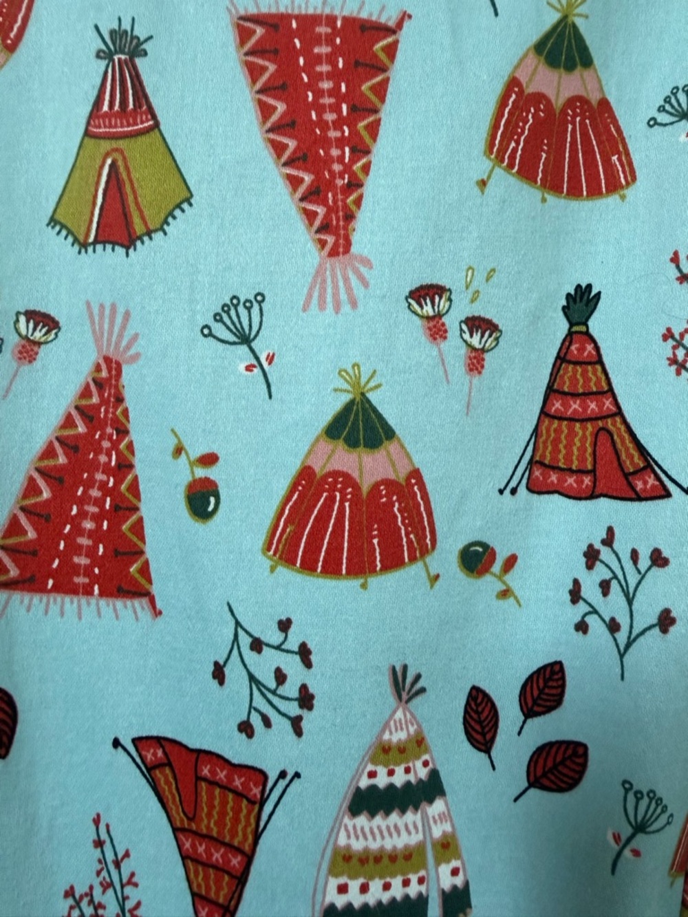 Unique Vintage Eva Rose Tipi Print Romper, Size S, MSRP $98 - Picture 4 of 5